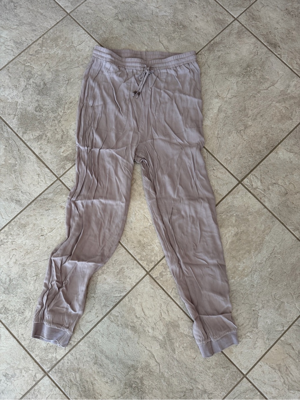 Gentle Fawn Mushroom Tan Joggers Size S